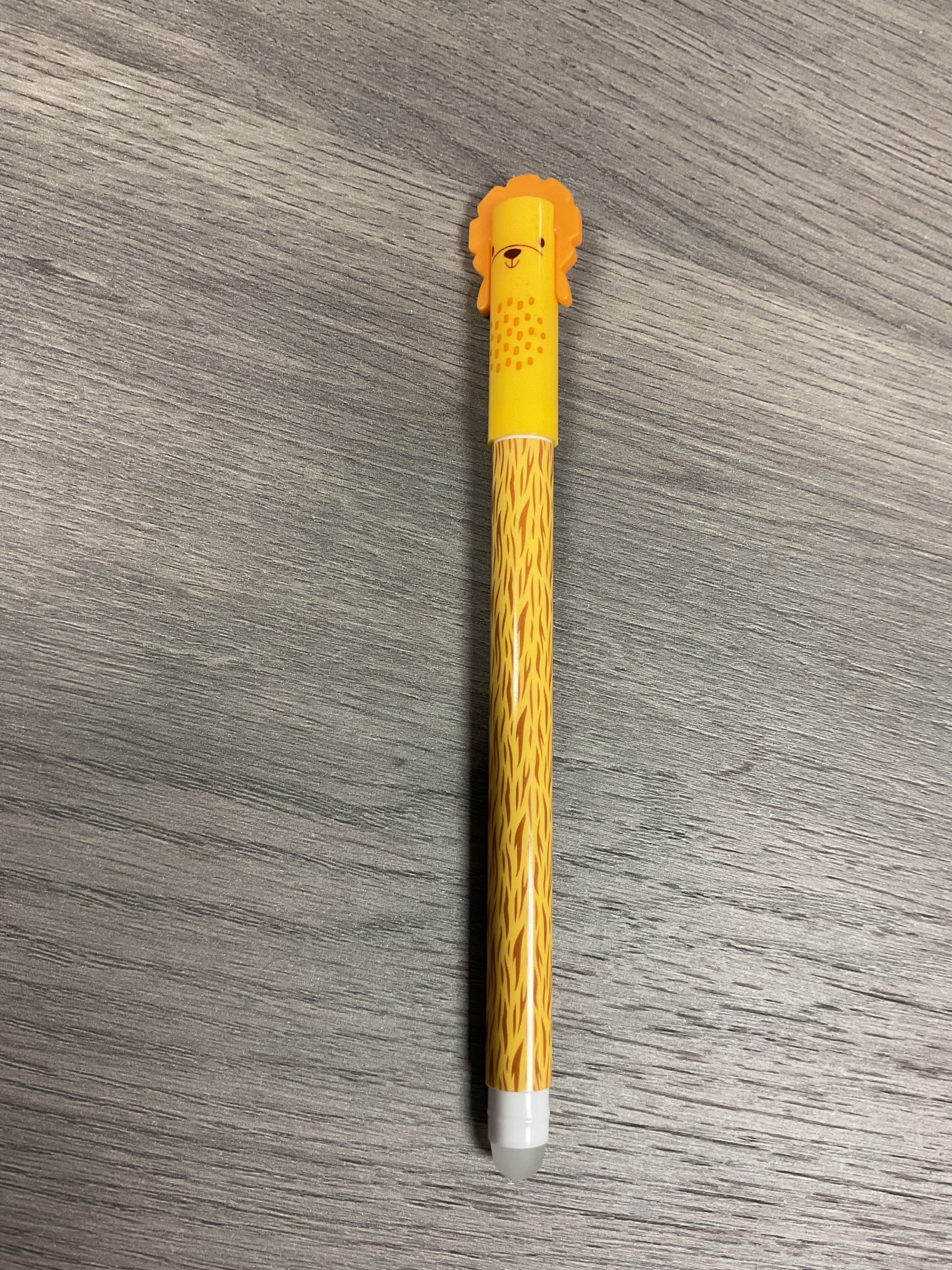 Stylos animaux effaçable(encre noir)