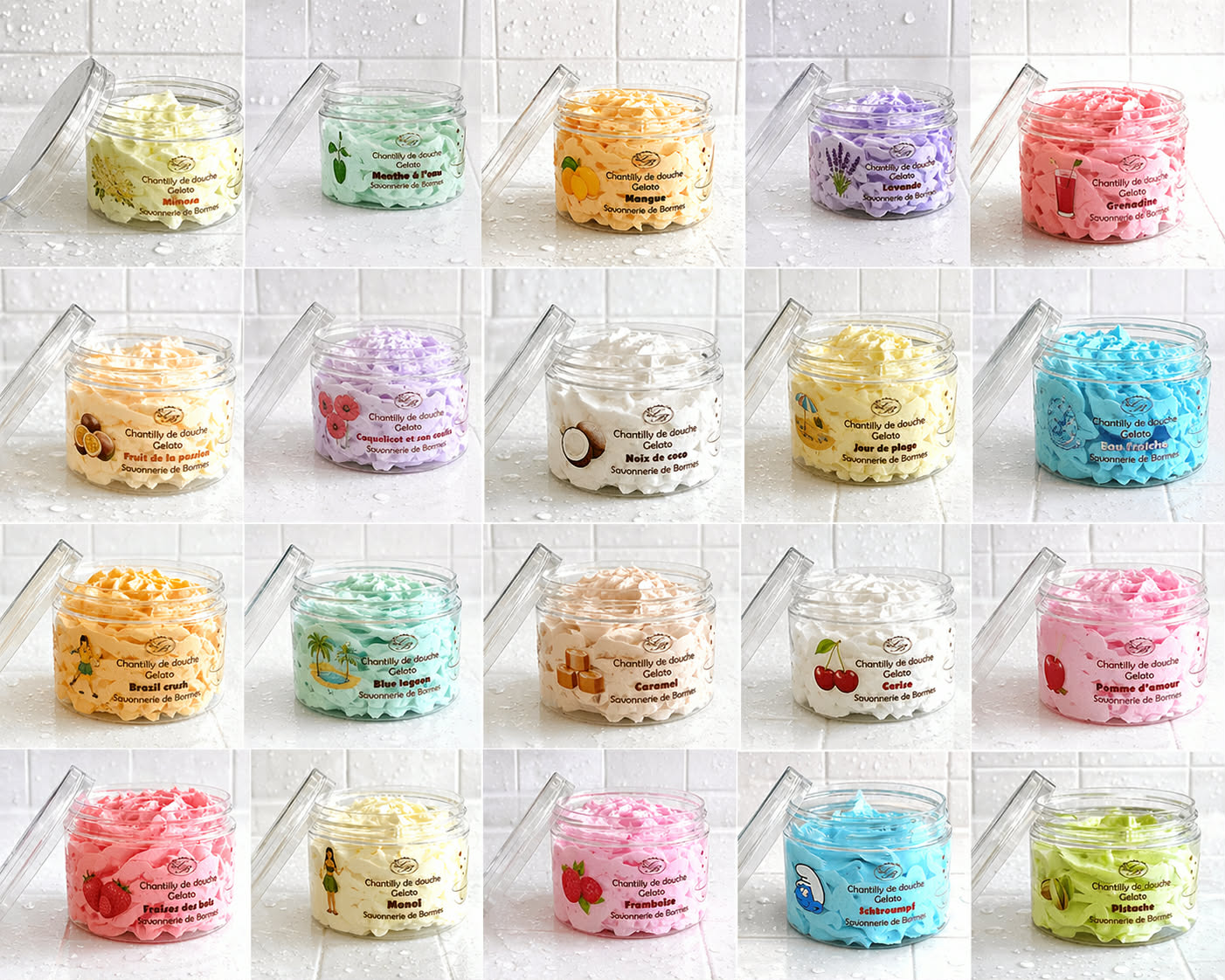 Chantilly de douche 100 g gelato douche