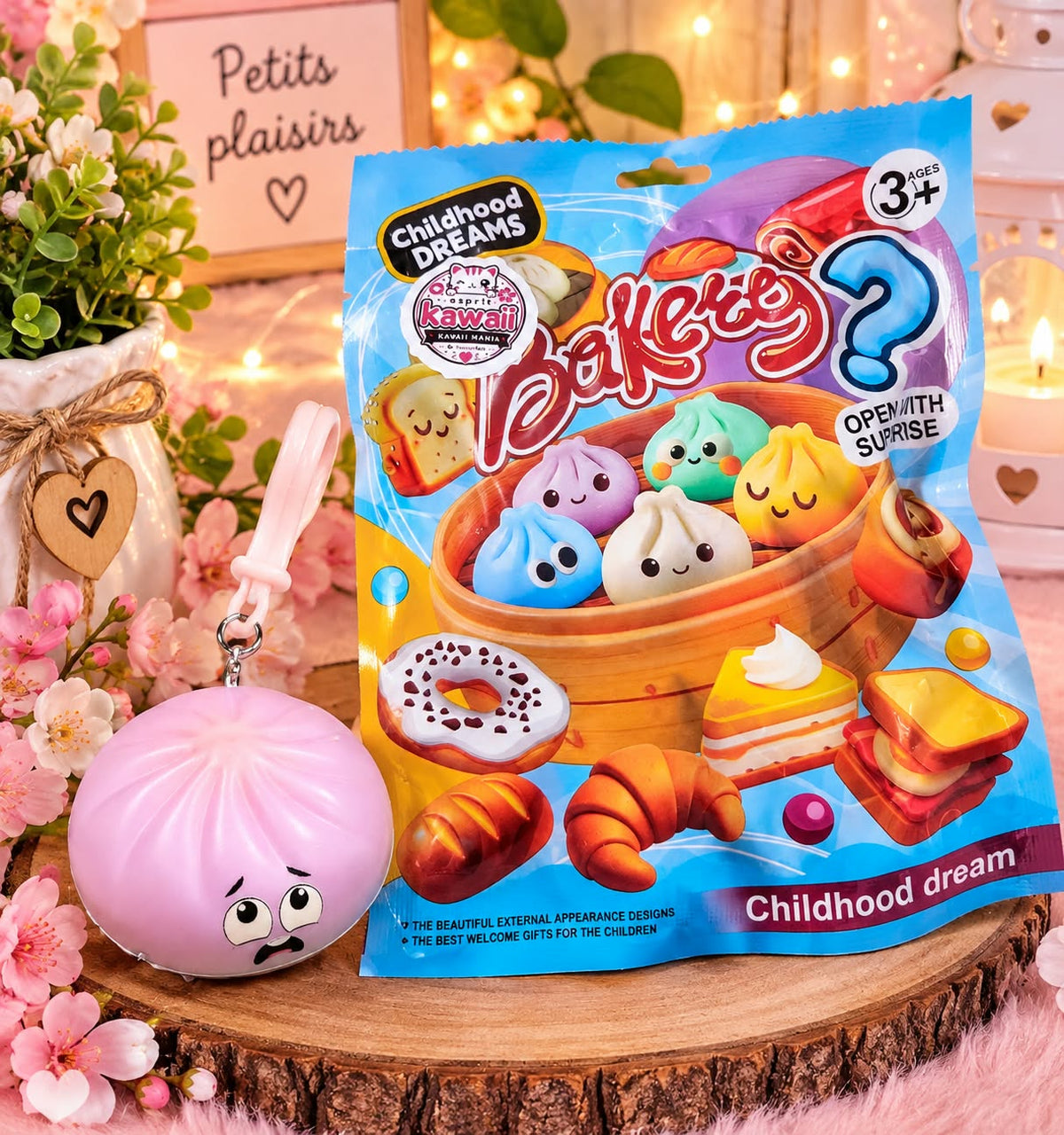 Porte clés Squishy Bakery à collectionner