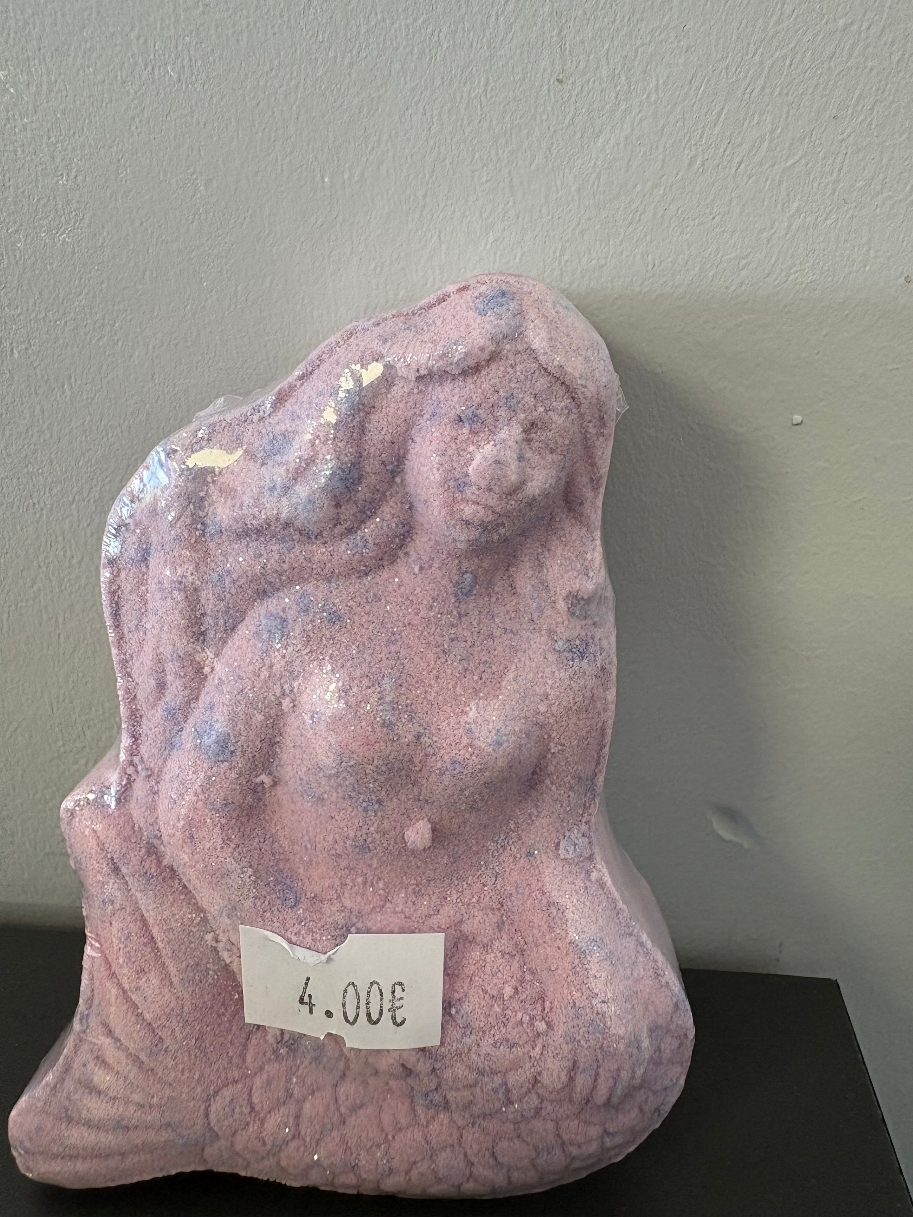 Bombe de bain paillette violette