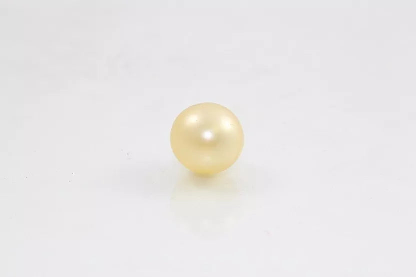 Perle de bain Vanille nacre blanche