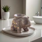 Brûleur éléphant Gris