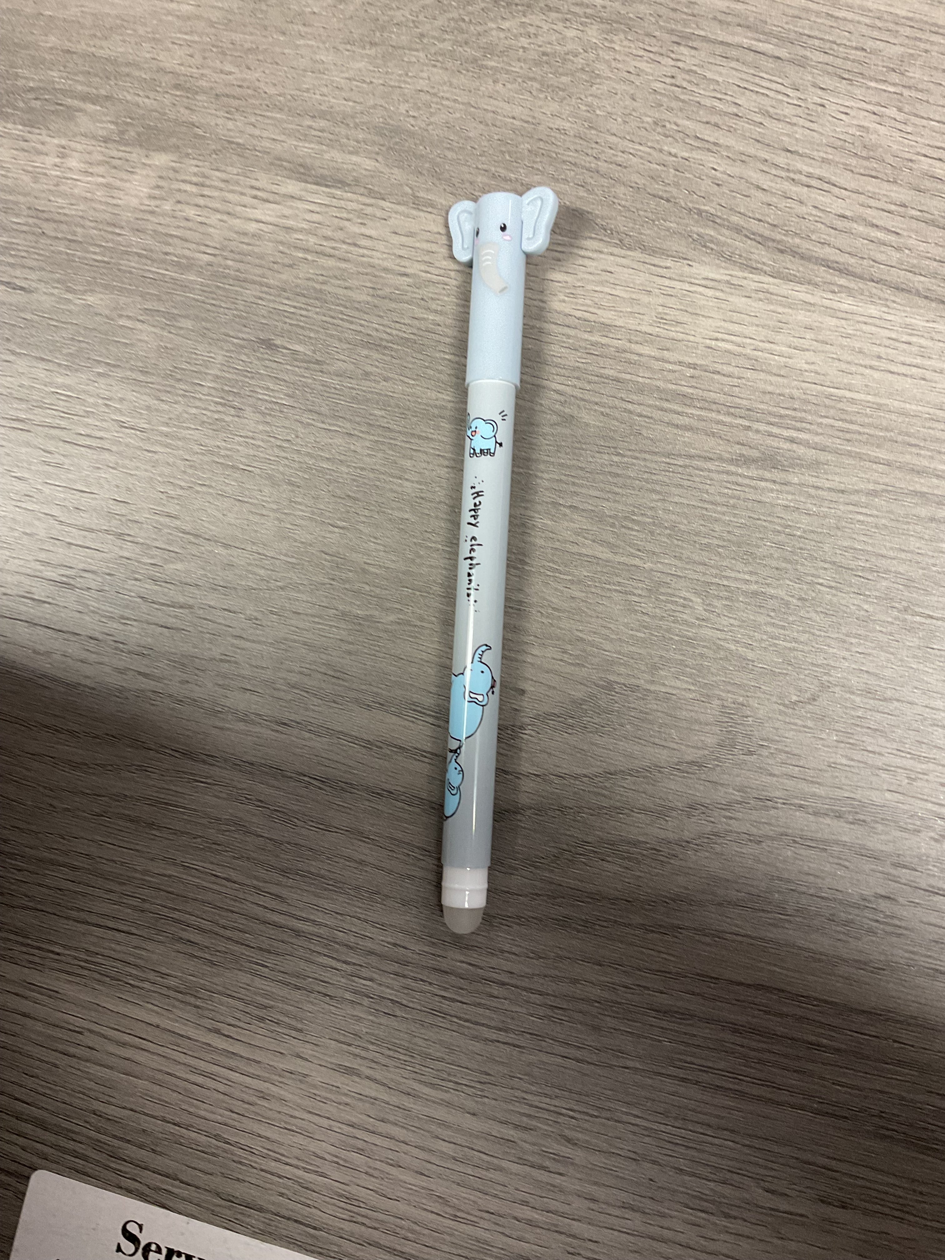 Stylos animaux effaçable(encre noir)