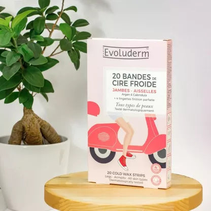 Bandes Dépilatoires de Cire Froide - Jambes & Aisselles
