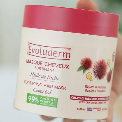 Masque Cheveux Fortifiant Huile de Ricin