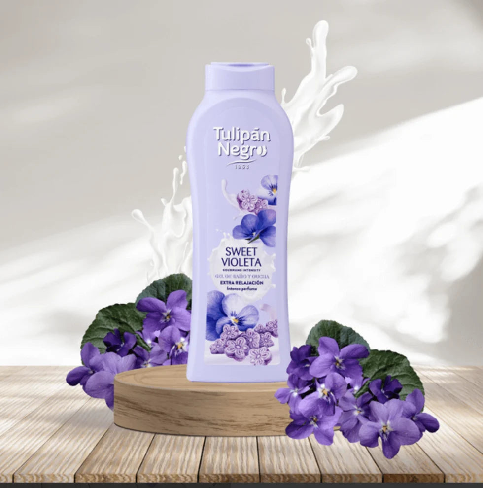 Gel Douche Sweet Violeta 650ml - Tulipan Negro