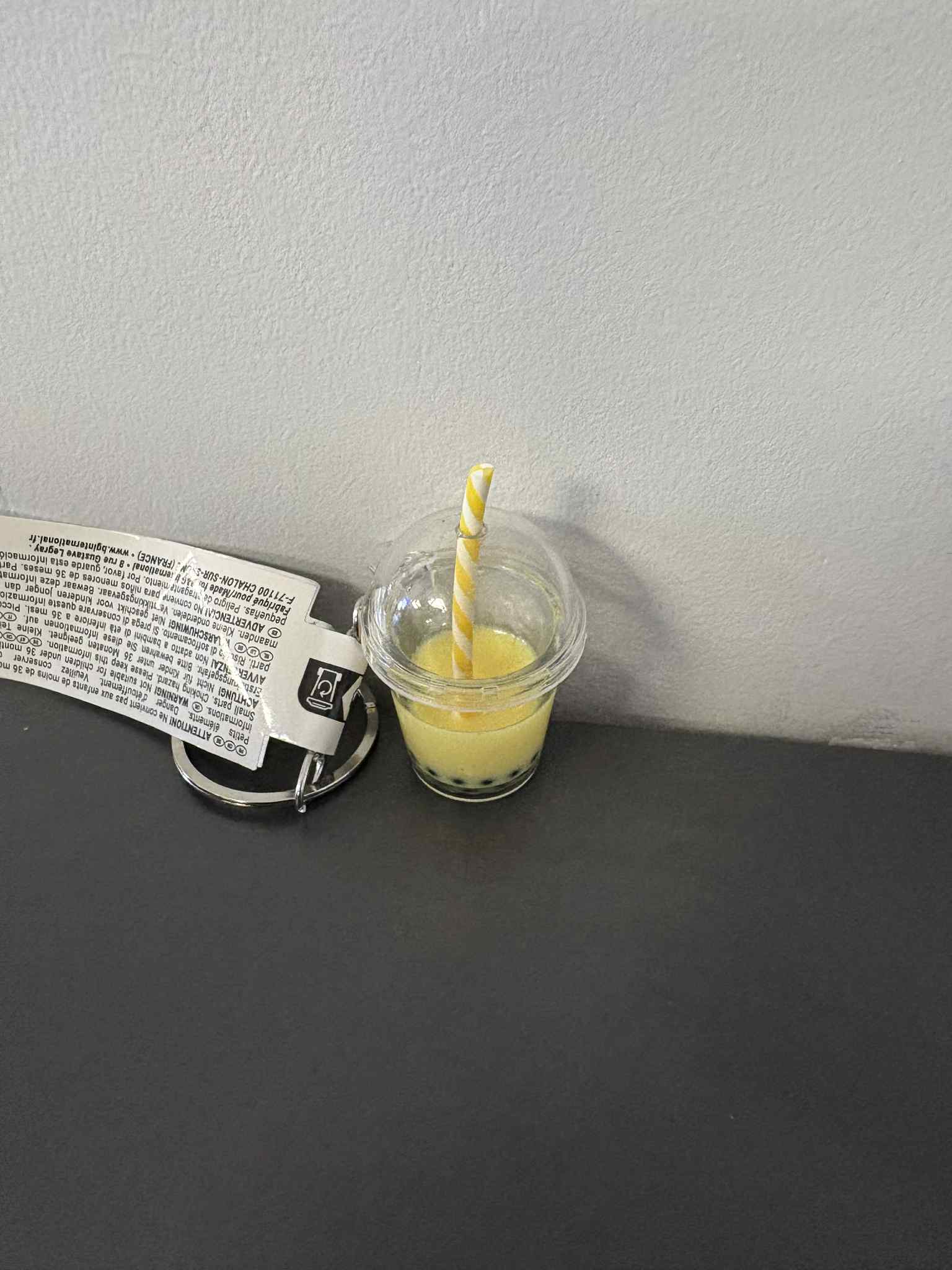 Porte clés Bubble tea