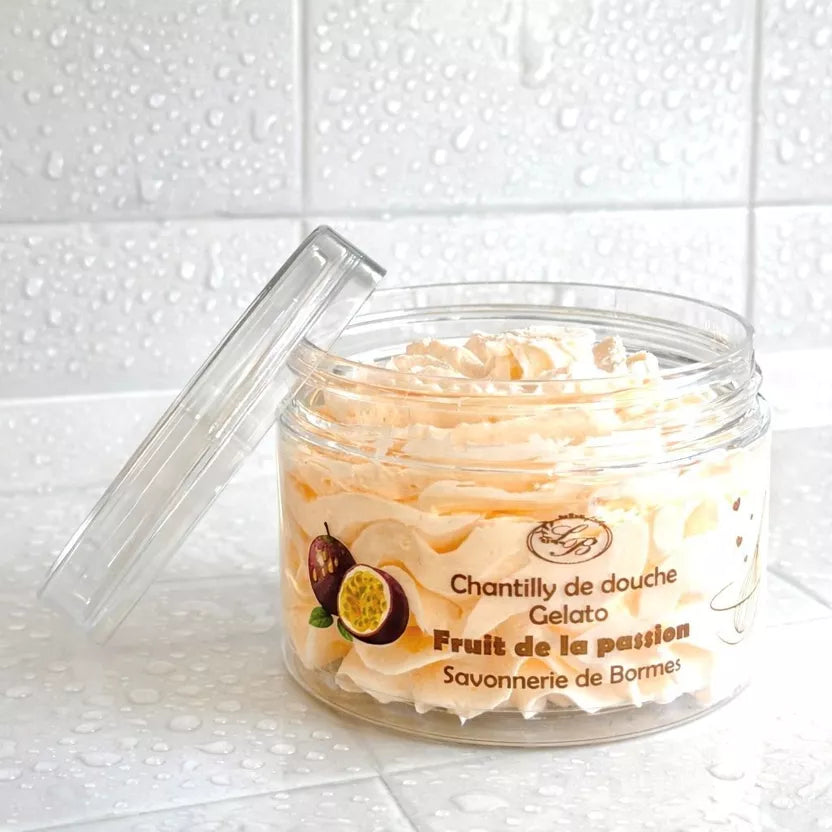 Chantilly de douche et bain 100 g Fruit de la passion