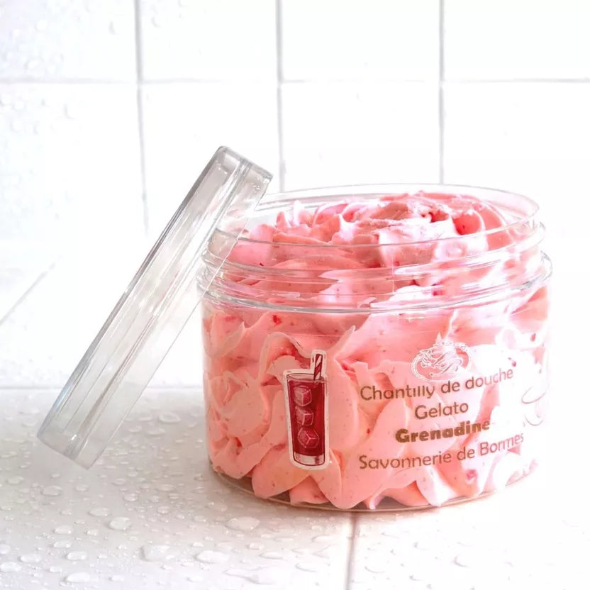 Chantilly de douche et bain 100 g Grenadine