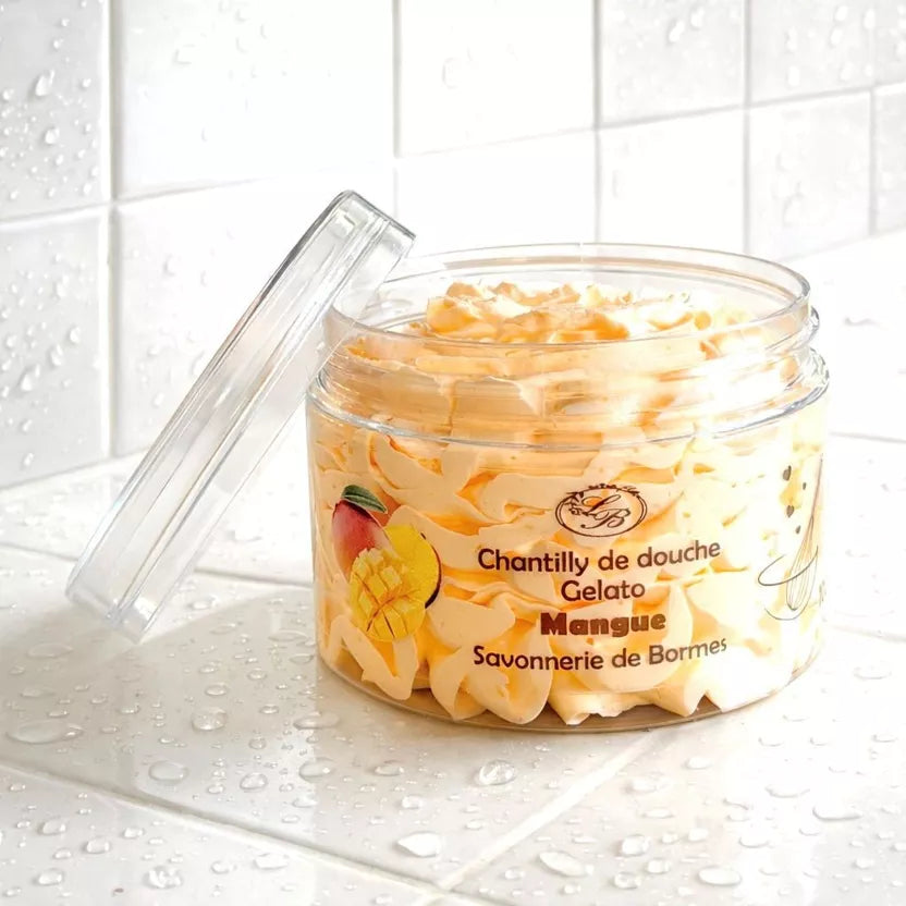 Chantilly de douche et bain 100 g Mangue