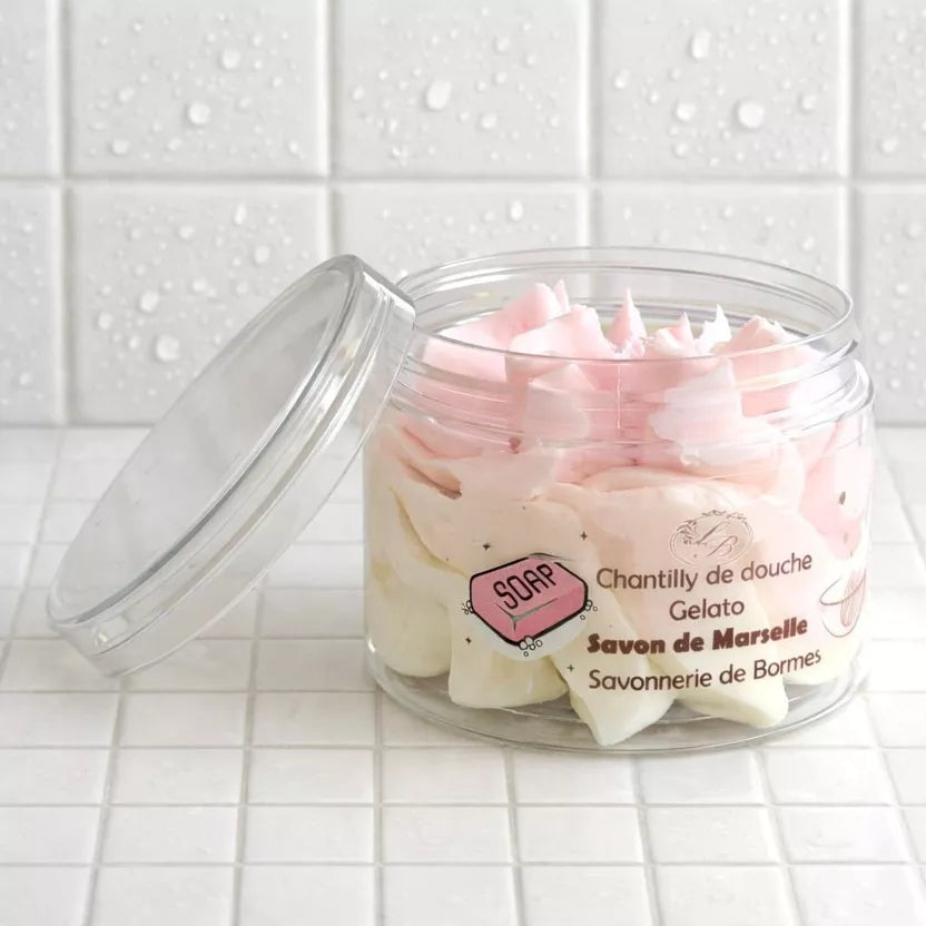 Chantilly de douche et bain 100 g Savon de Marseille