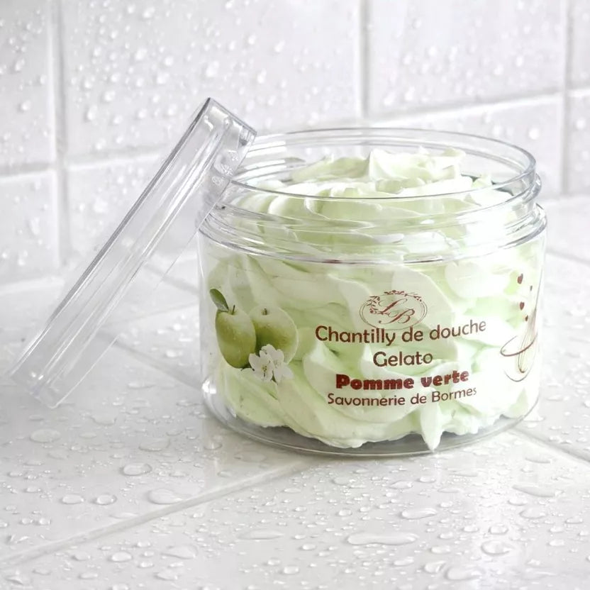 Chantilly de douche POMME VERTE 100 g gelato bain douche