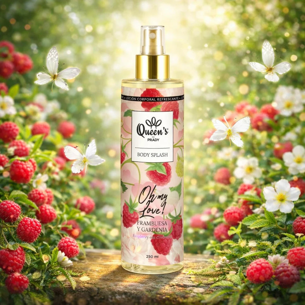 💖 Brume Parfumée Corps 250 ML – Framboise & Gardenia 🍓🌺