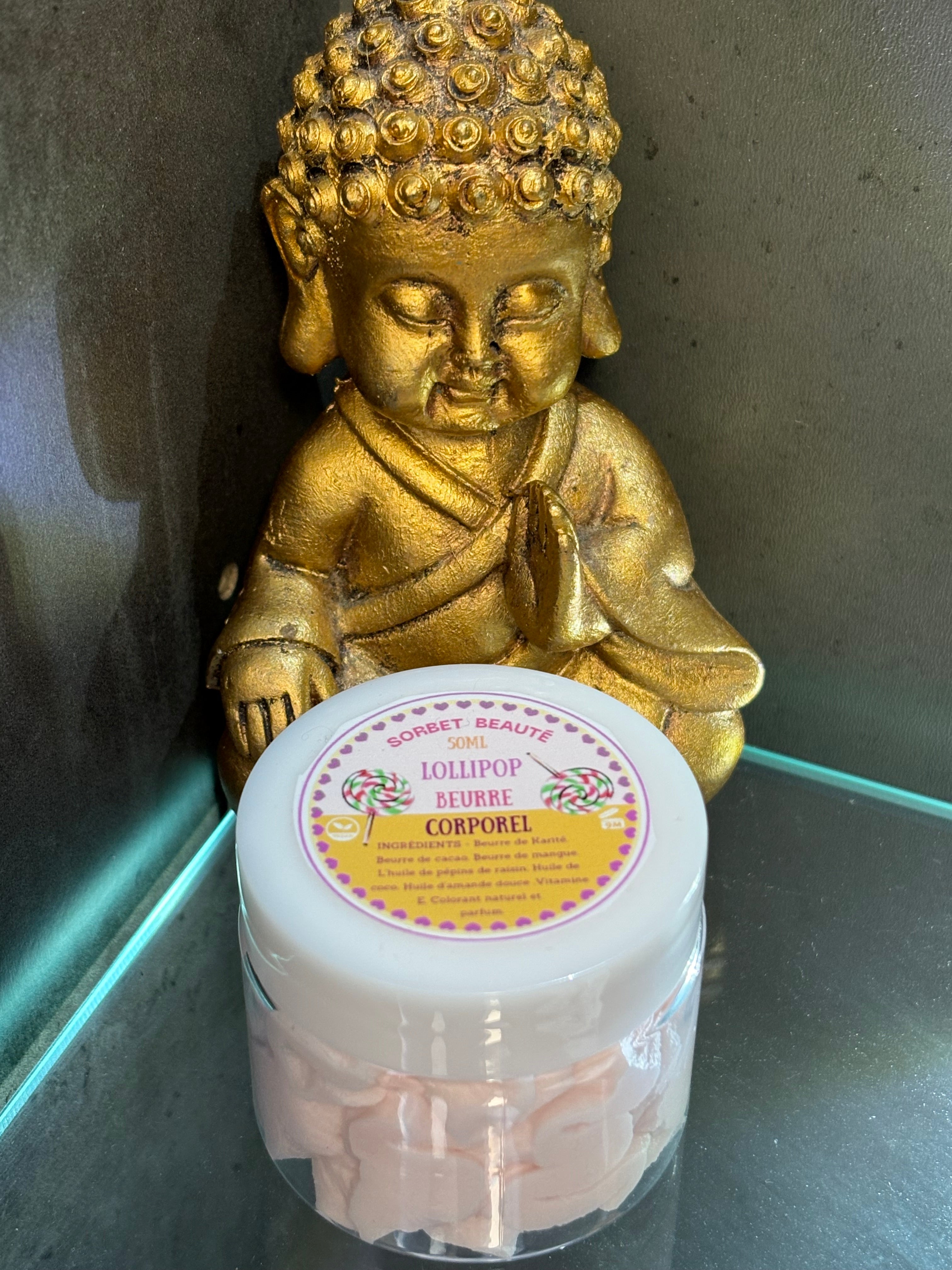 Beurre corporel chantilly «Sucette» 50 ml