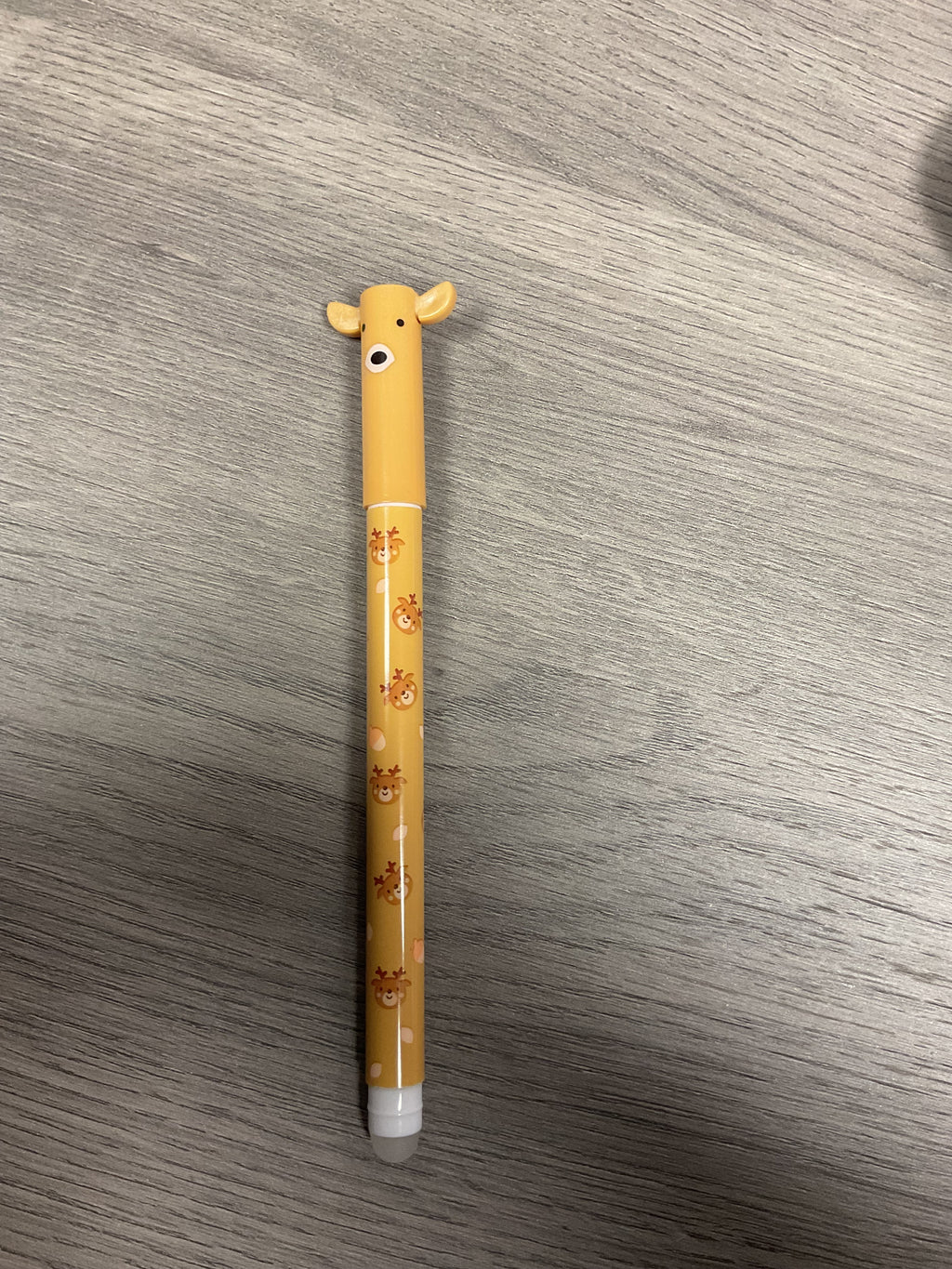 Stylos animaux effaçable(encre noir)