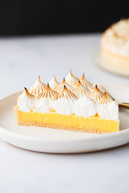 Fondant parfumé tarte au citron meringuée