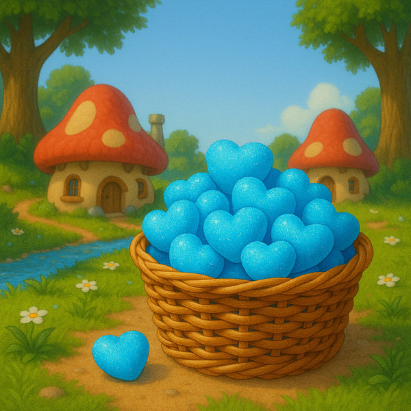 Fondant parfumé schtroumpfs