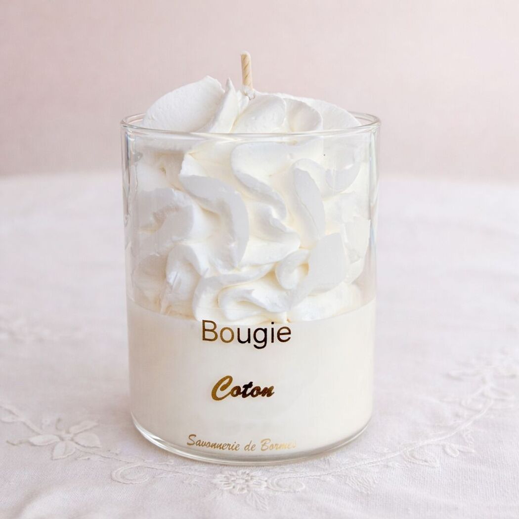 Bougie pâtissière 160 g Coton