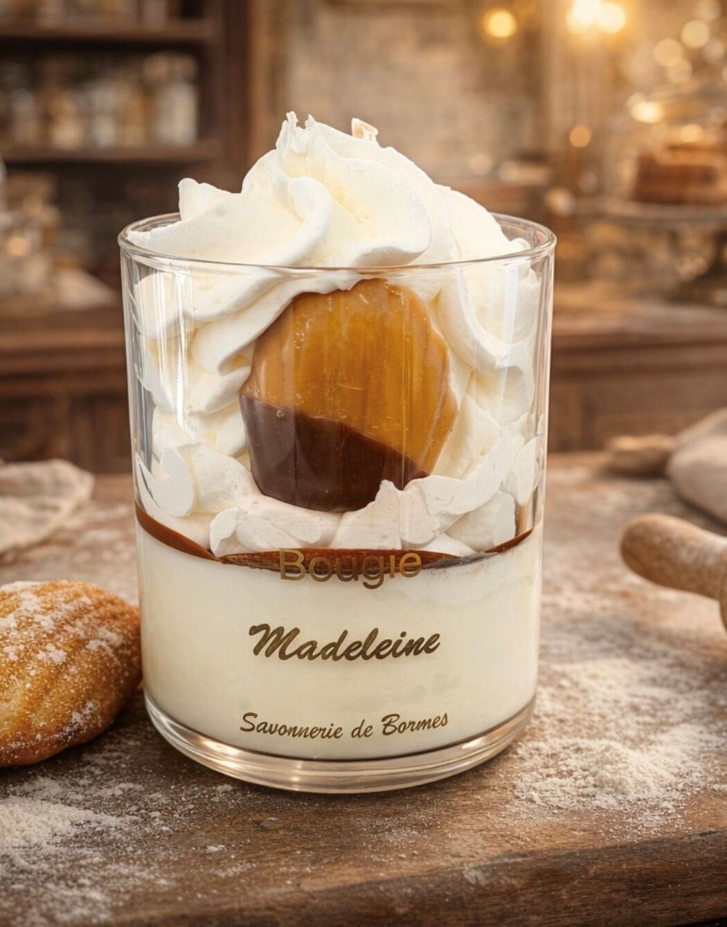 Bougie pâtissière 185 g Madeleine