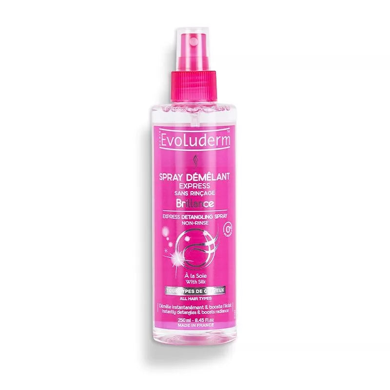 Spray Démêlant Express Brillance - 250ml - Ingrédients d'Origine Naturelle