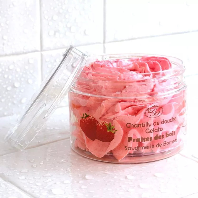 Chantilly de Douche Fraise Des Bois
