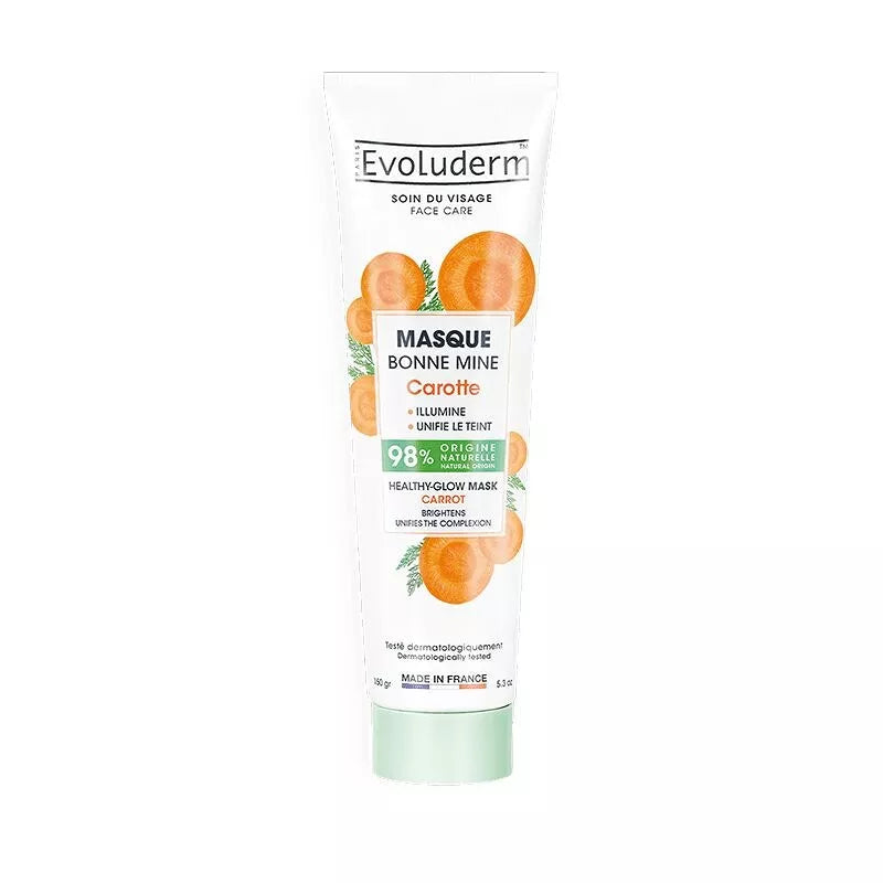 Masque Bonne Mine Carotte - 150ml - 98% d'Ingrédients d'Origine Naturelle