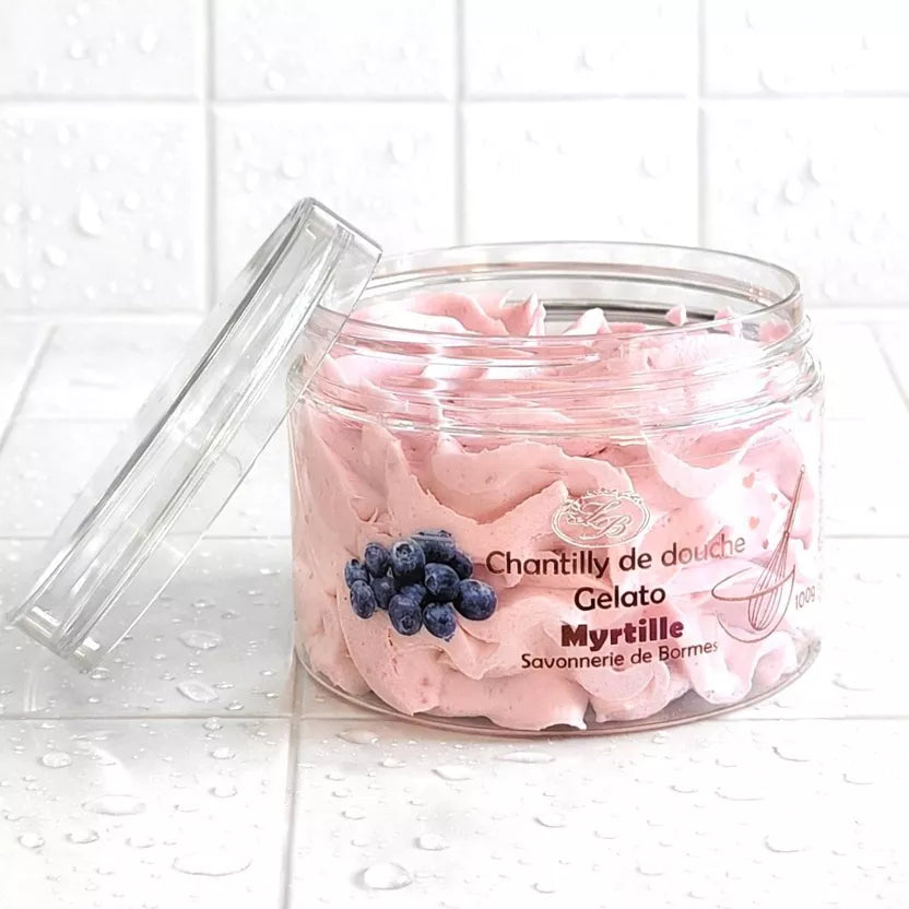 Chantilly de Douche myrtilles