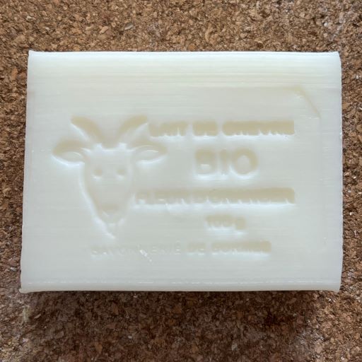 Pain de savon au Lait de Chèvre différents parfums 100G